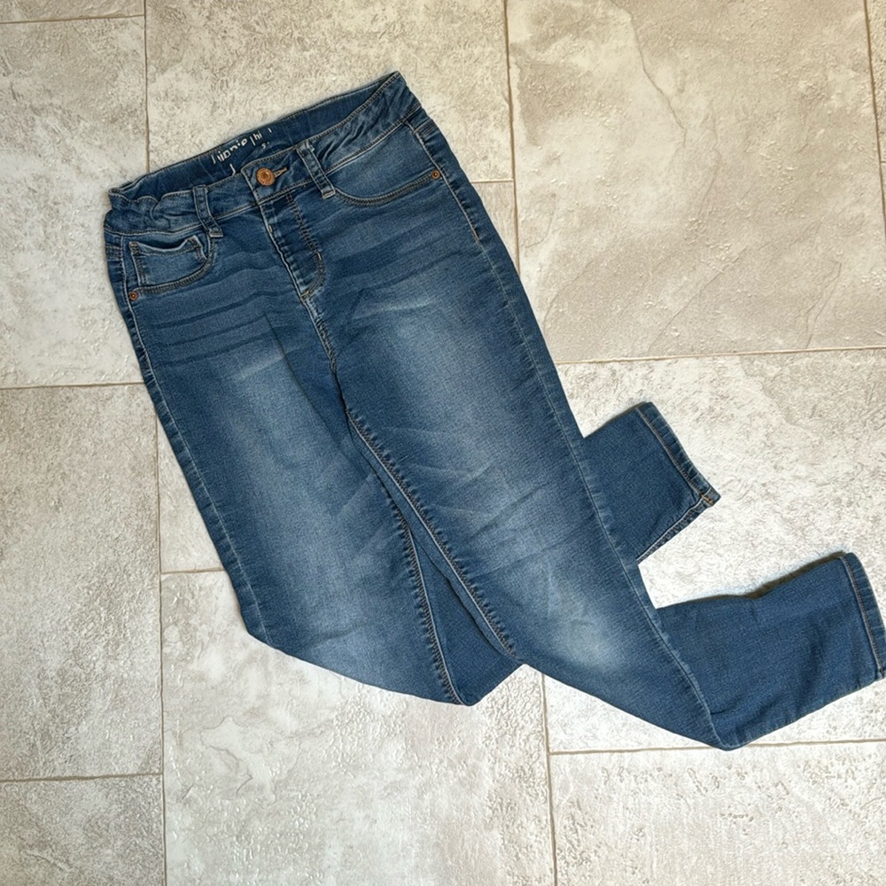 Hippie girl high rise skinny jeans size 10